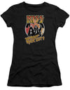 Kiss/detroit Rock City-s/s Junior Sheer-black