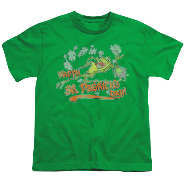 Looney Tunes/michigan J-s/s Youth 18/1-kelly Green