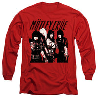 Motley Crue/group-l/s Adult 18/1-red