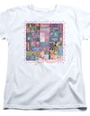 Pink Panther/vintage Titles - S/s Womens Tee - White