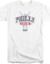 Rocky/philly 1976-s/s Adult Tall-white