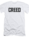 Creed/cracked Logo-s/s Adult 30/1-white