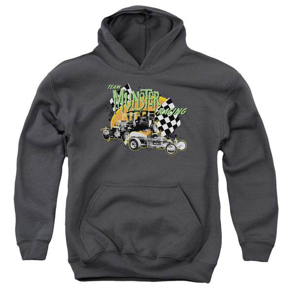 The Munsters/munster Racing-youth Pull-over Hoodie - Charcoal