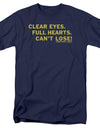 Friday Night Lights/clear Eyes - S/s Adult 18/1 - Navy