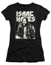 Isaac Hayes/lean In-s/s Junior Sheer-black