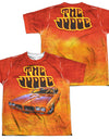 Pontiac/the Judge (front/back Print)-s/s Youth Poly Crew-white