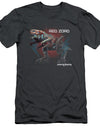Power Rangers/red Zord-s/s Adult 30/1-charcoal