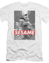 Sesame Street/sesame-hbo S/s Adult 30/1-white