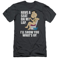 Family Guy/whats Up-s/s Adult 30/1-charcoal