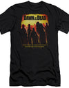 Dawn Of The Dead/title - S/s Adult 30/1 - Black - Md - Black