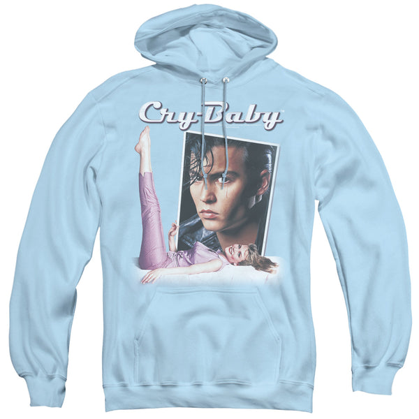 Cry Baby/title - Adult Pull-over Hoodie - Light Blue