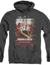 Shaun Of The Dead/poster - Adult Heather Hoodie - Black