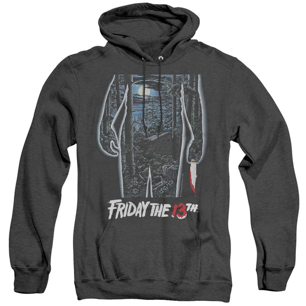 Friday The 13th/13th Poster-adult Heather Hoodie-black