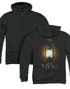 The Nun/lantern (back Print)-adult Zipper Hoodie-black